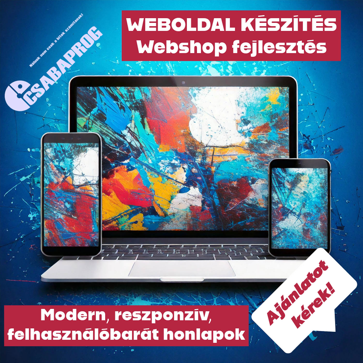 Modern és reszponzív honlapok tőlünk