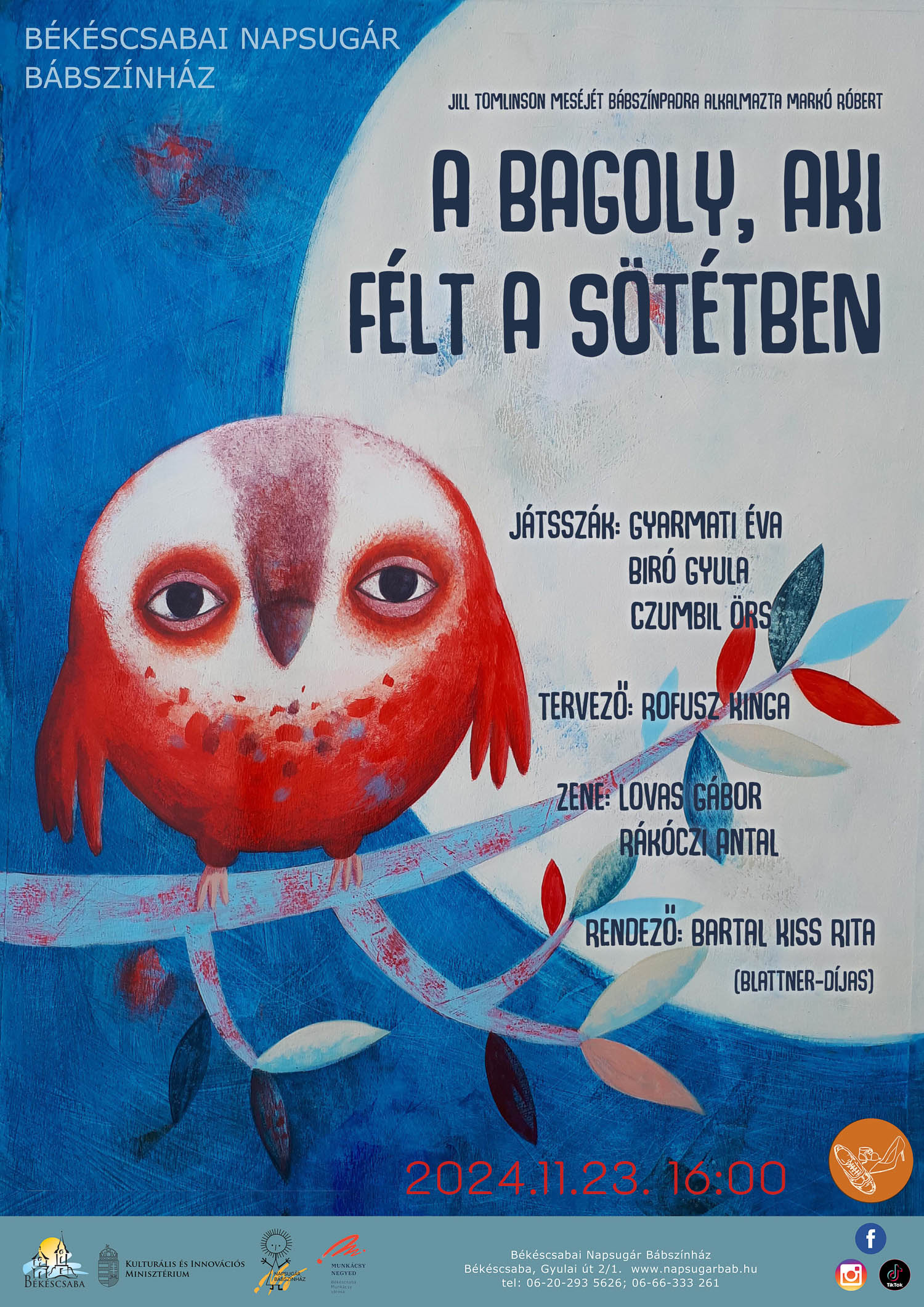 A bagoly, aki félt a sötétben