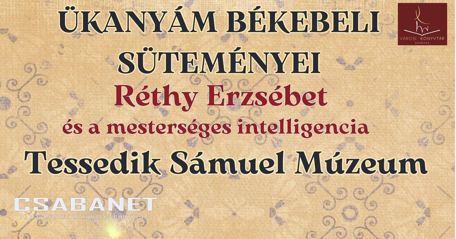 Ükanyám békebeli süteményei