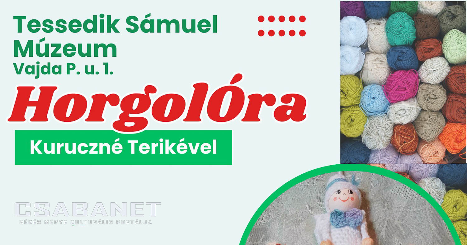 HorgolÓra a Tessdik Sámuel Múzeumban