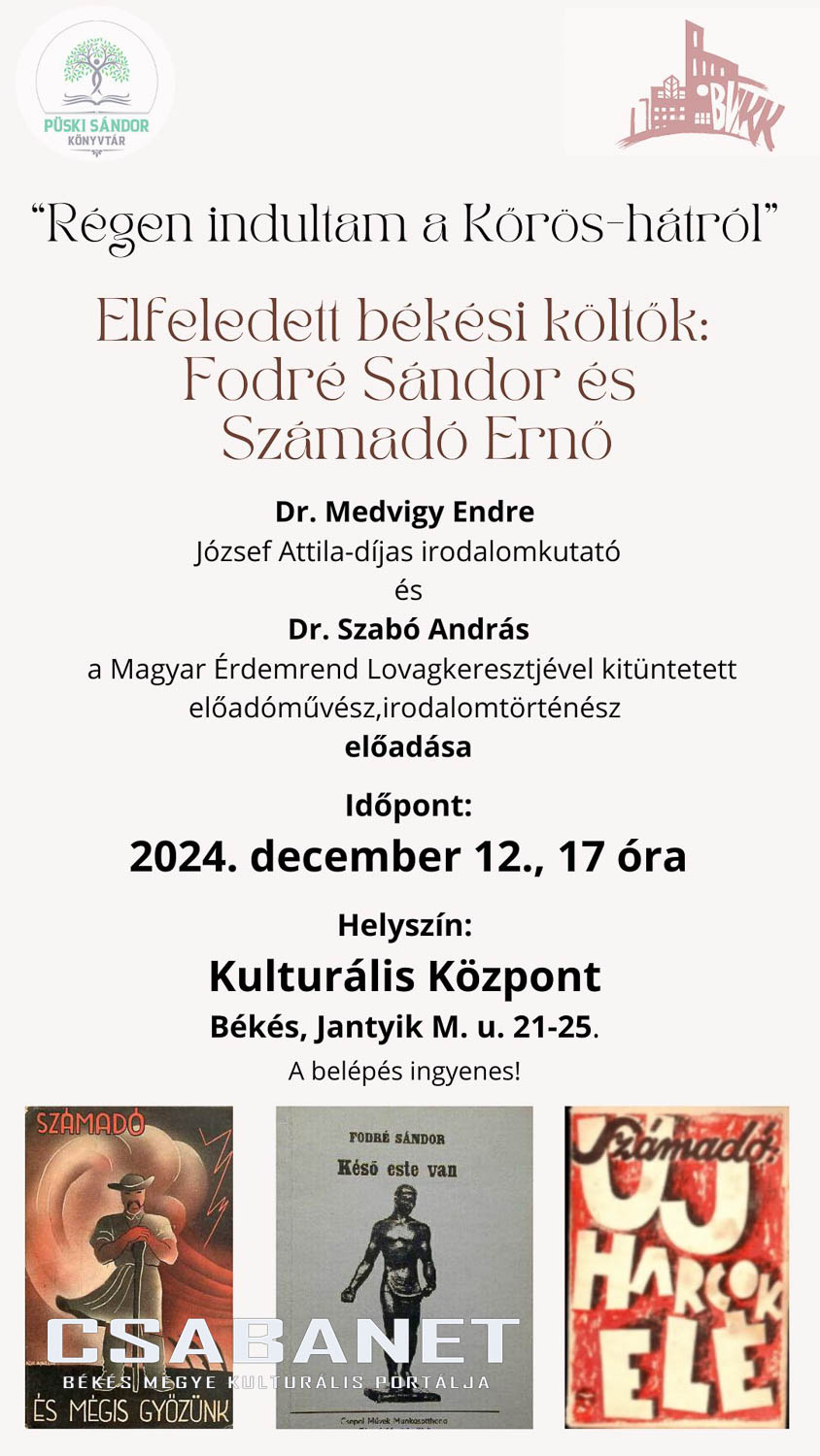 Elfeledett békési költők