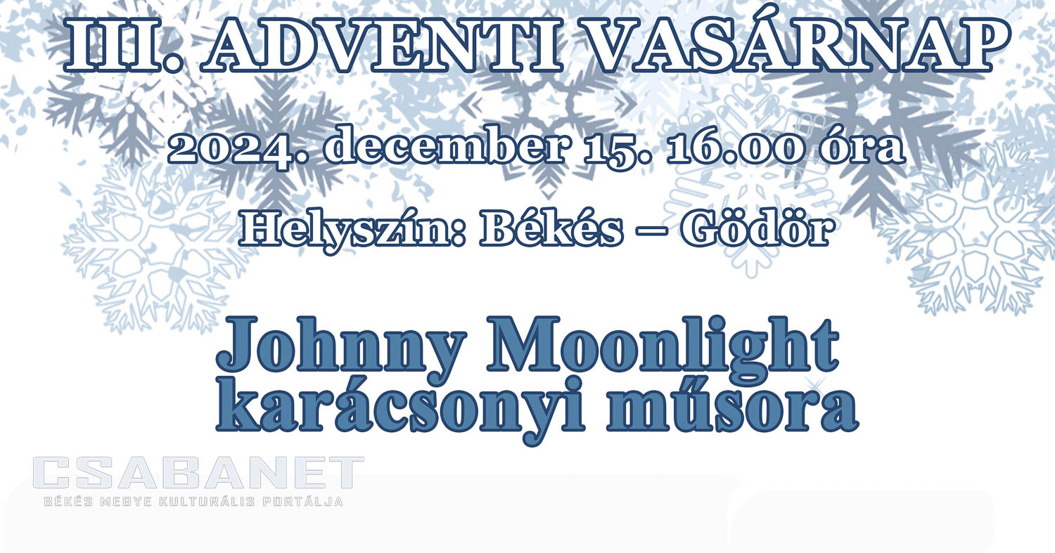 Johnny Moonlight karácsonyi műsora