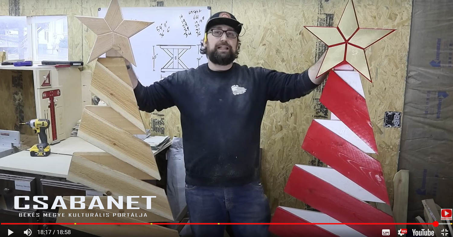 DIY karácsonyfák