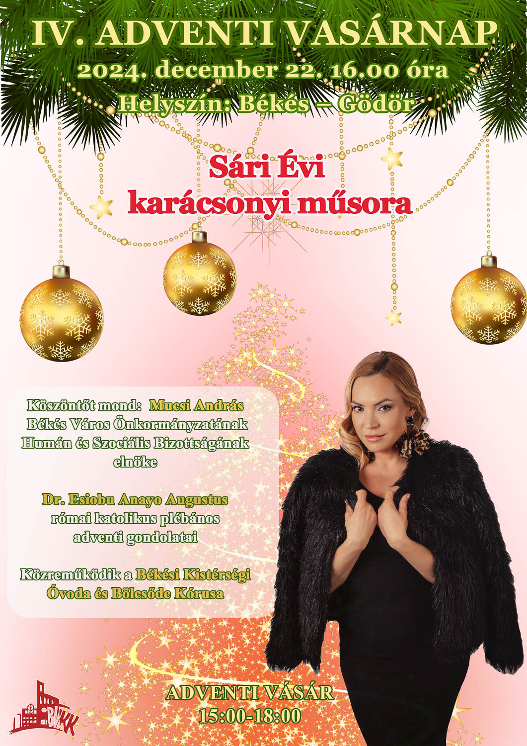 Sári Évi karácsonyi műsora