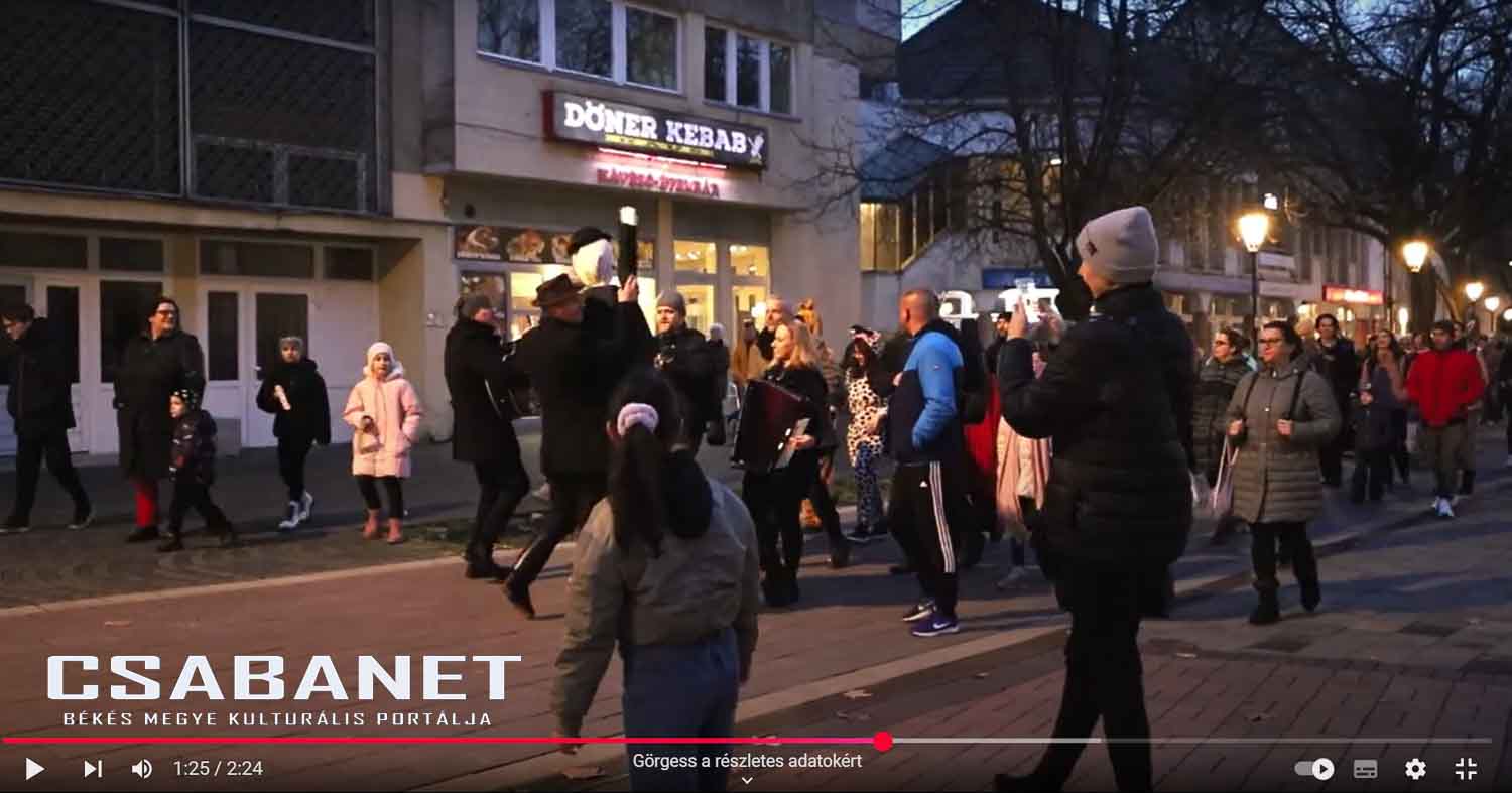 Rövid videónk a farsangi felvonulásról