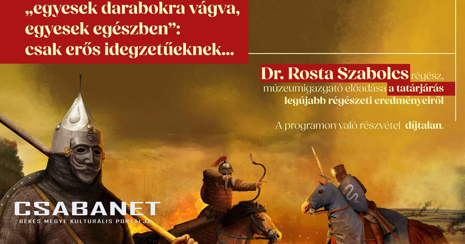 tatárjárás régészeti előadás