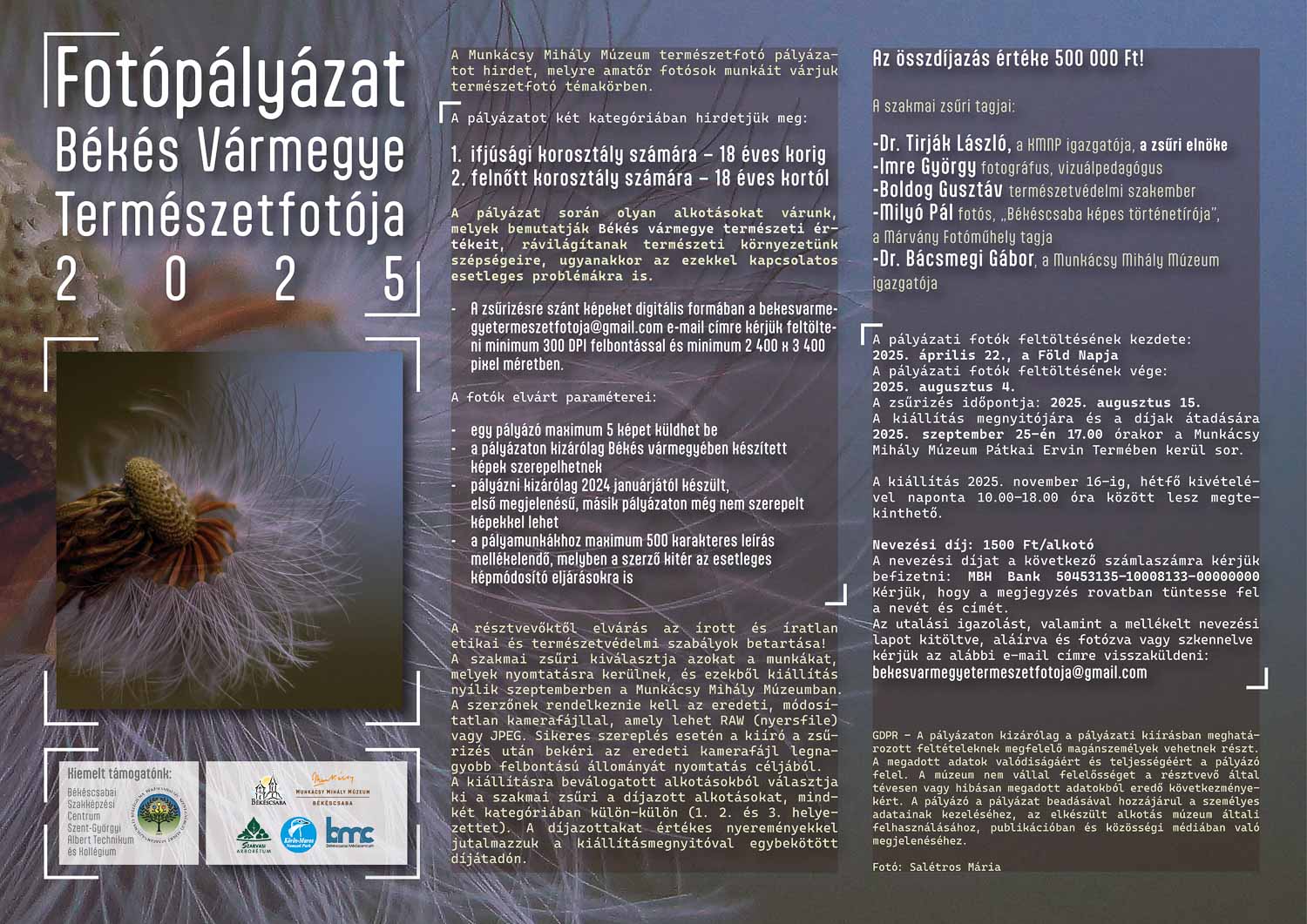 2025 Természetfotó pályázat