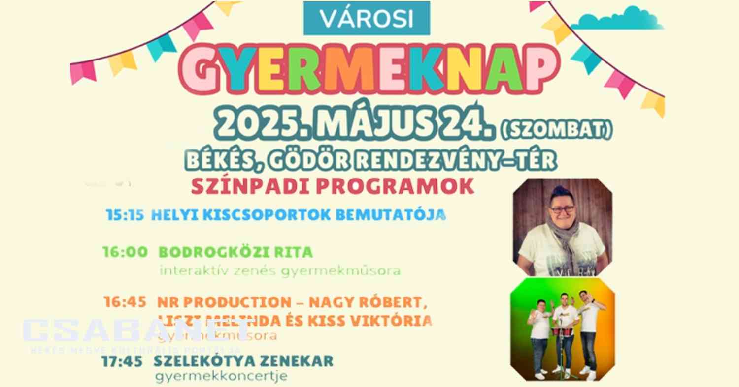 Városi Gyereknap Békésen 2025