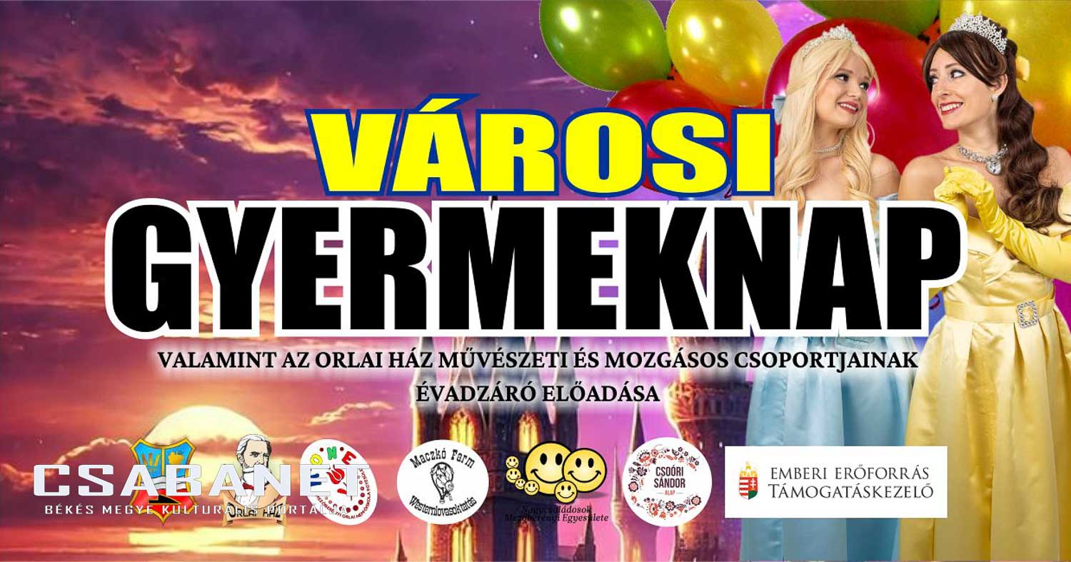 Mezőberényi Gyermeknap 2025 a Városi Ligetben