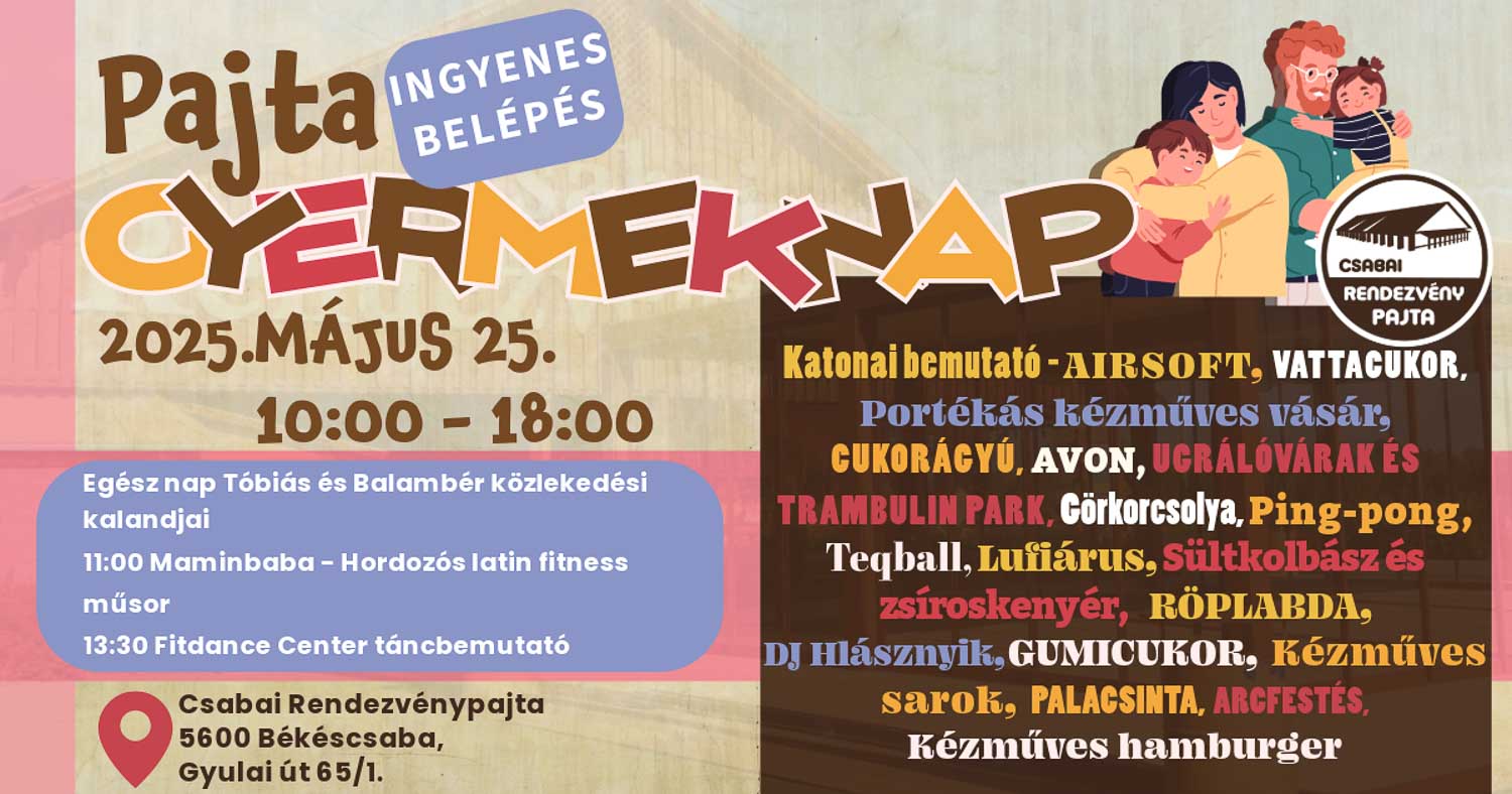 Pajta gyereknap