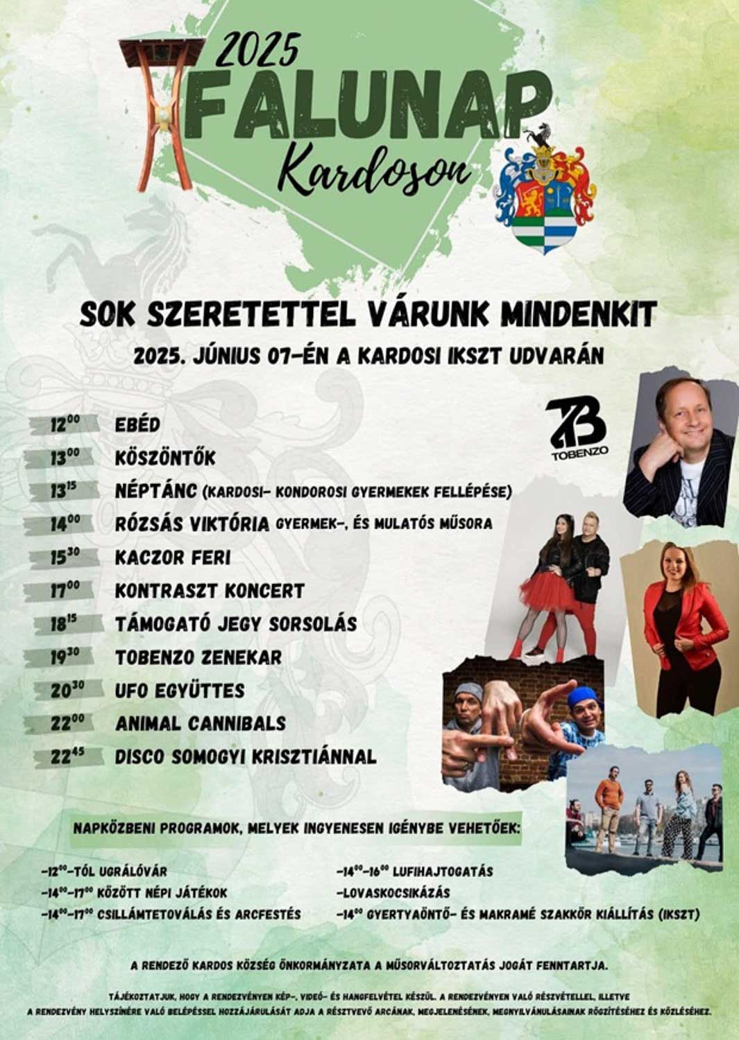 kardos falunap 2025