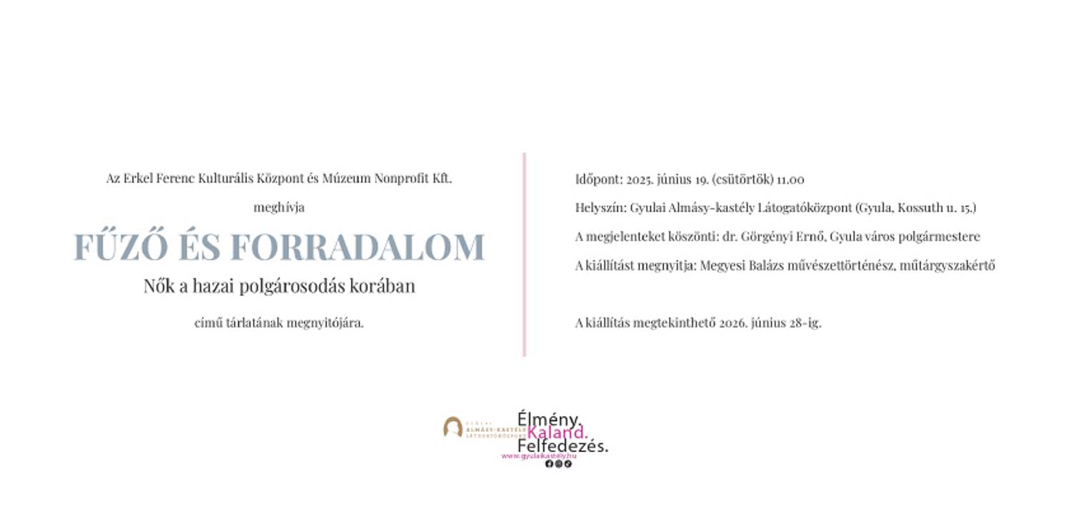 Fűző és forradalom meghívó