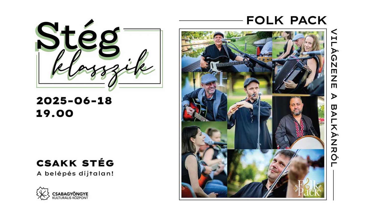 Stég Folk- Pack