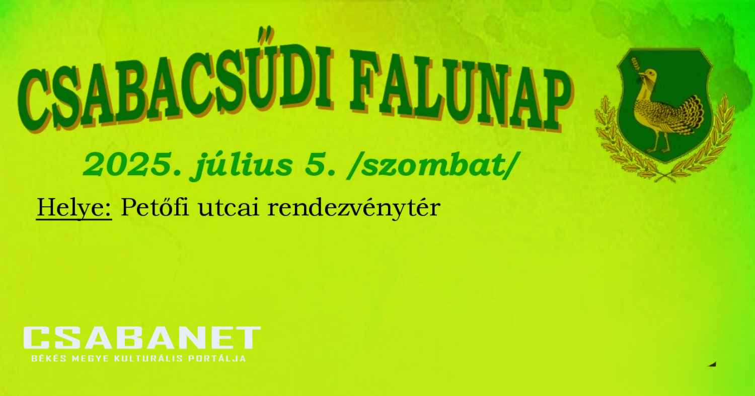 Csabacsűdi Falunap 2025