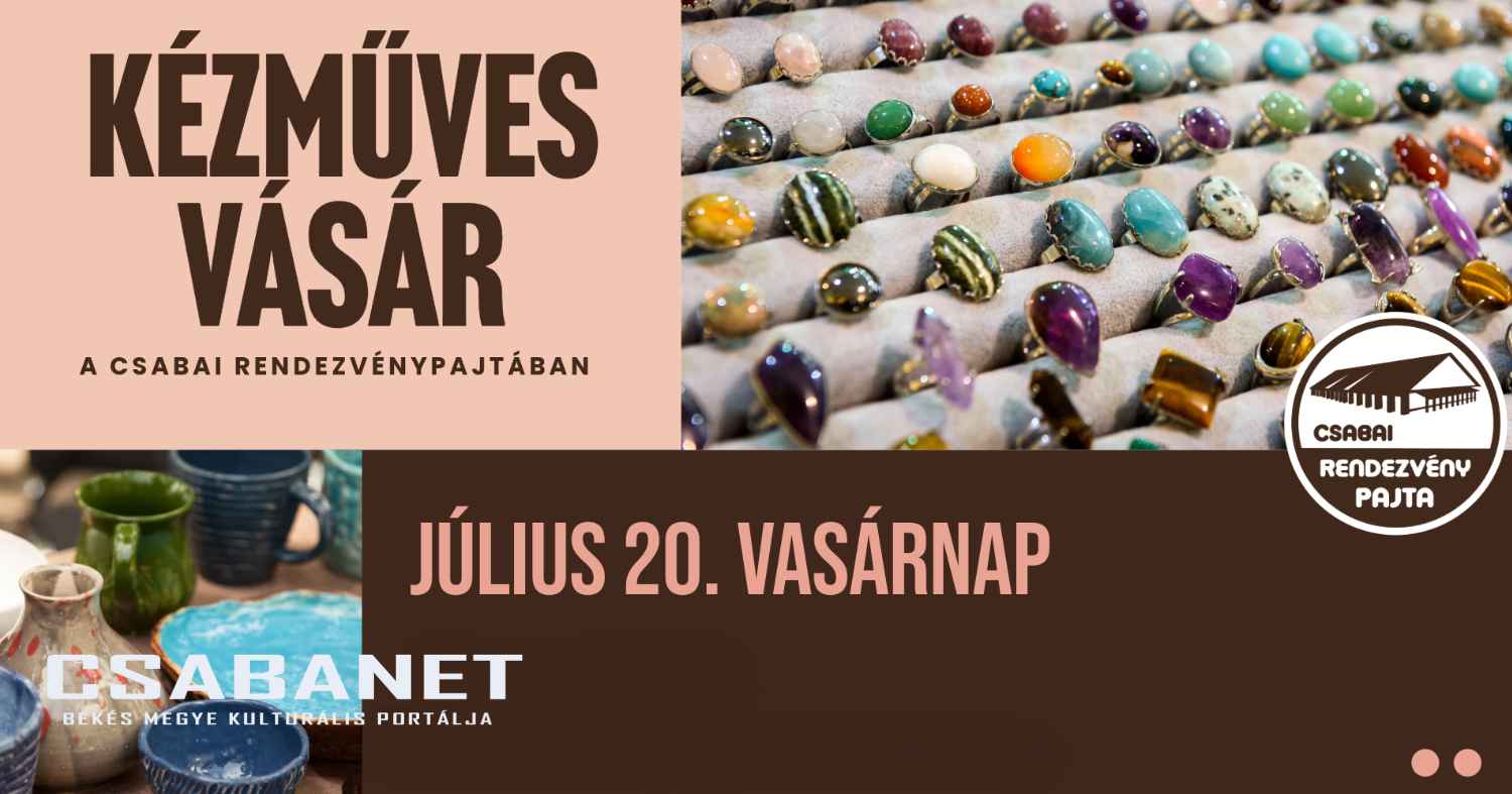 kézműves vásár 
