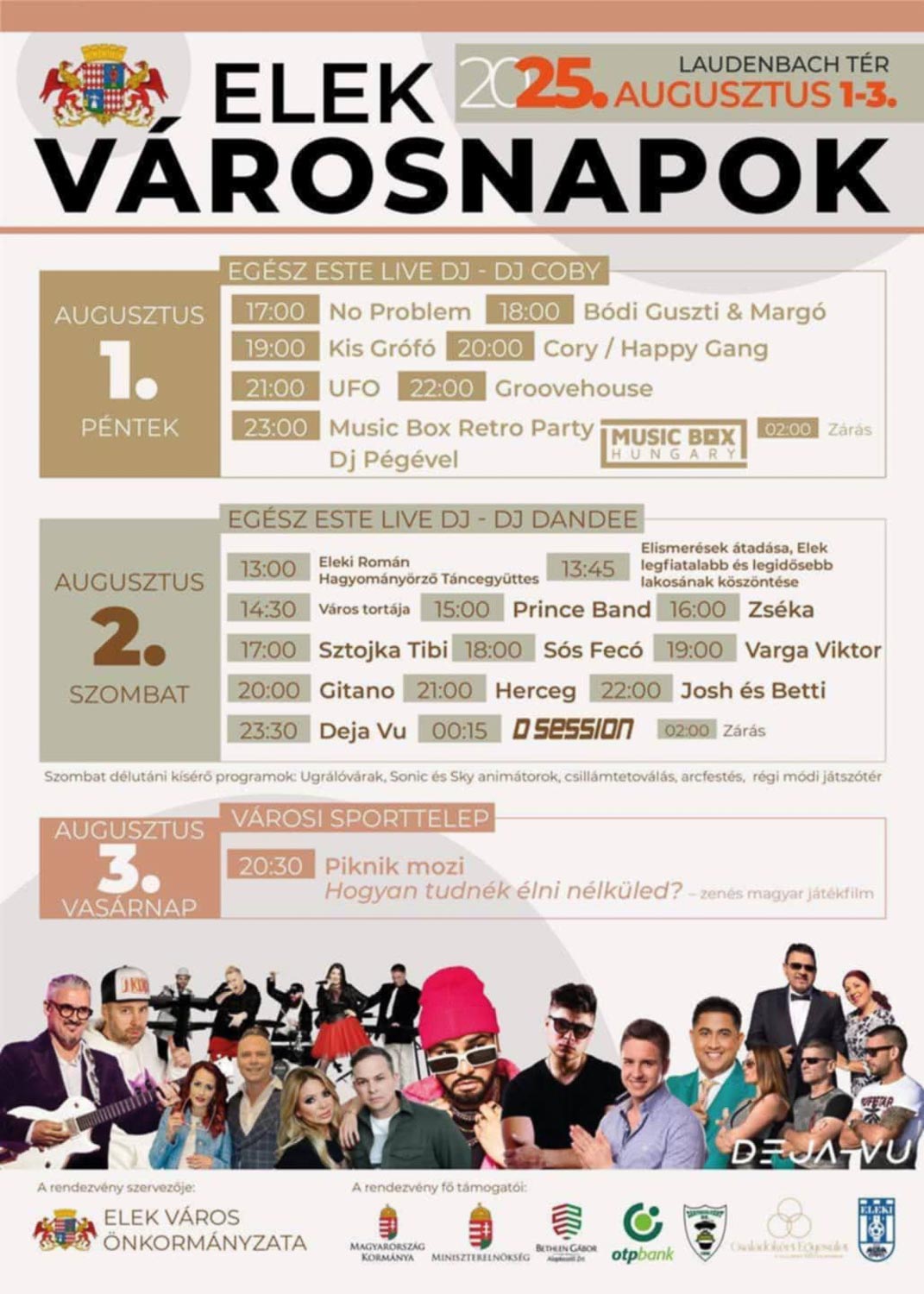 Elek Városnapok 2025