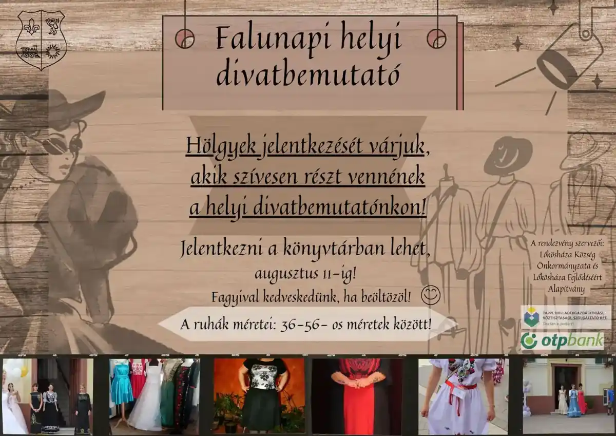 lökősházi divatbemutató