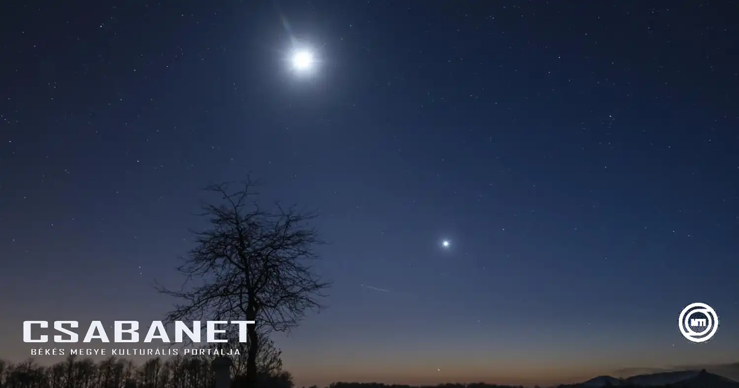 A Vénusz és a Jupiter szoros együttállása lesz megfigyelhető jövő hét elején