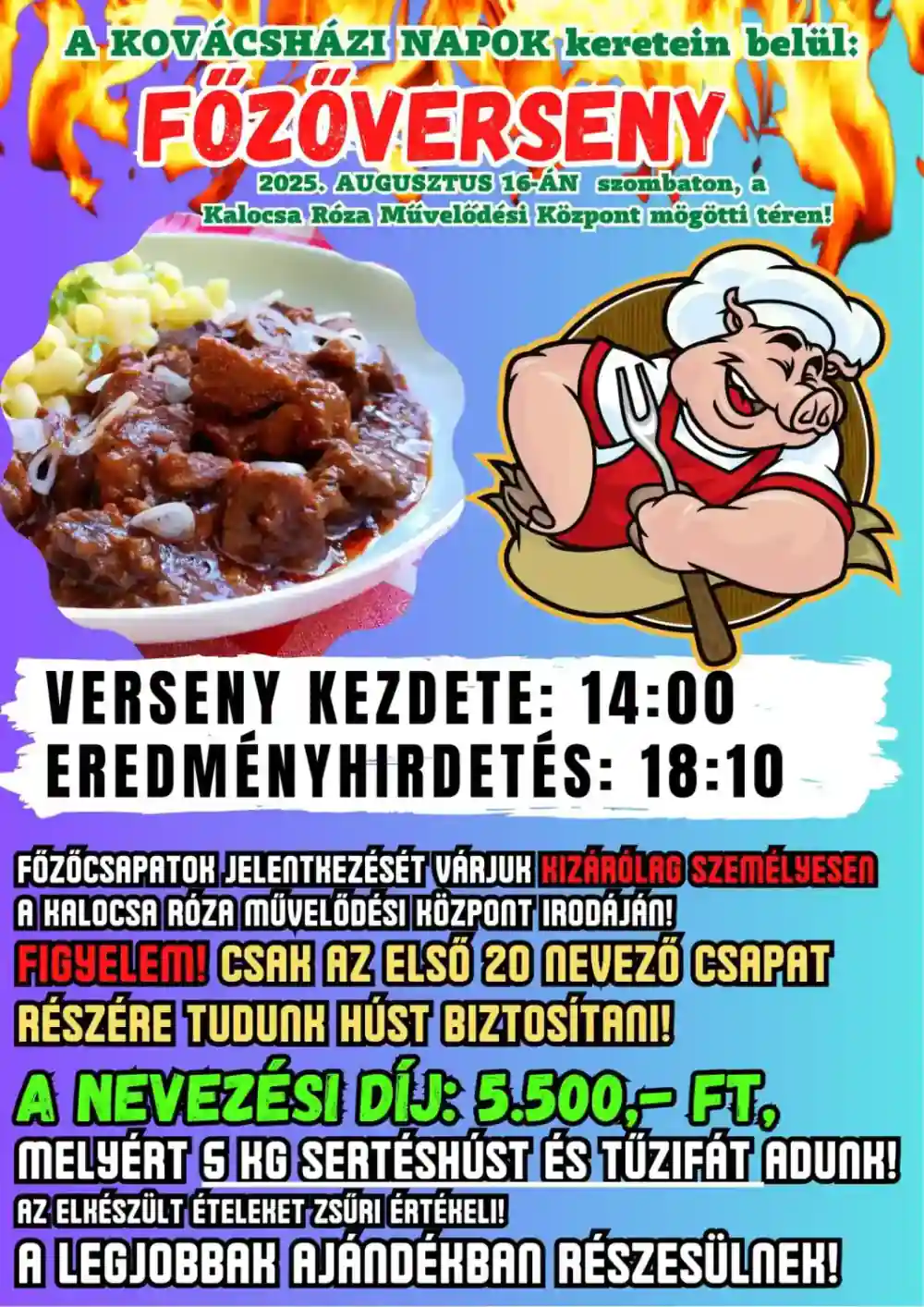 Kovácsházi főzőverseny