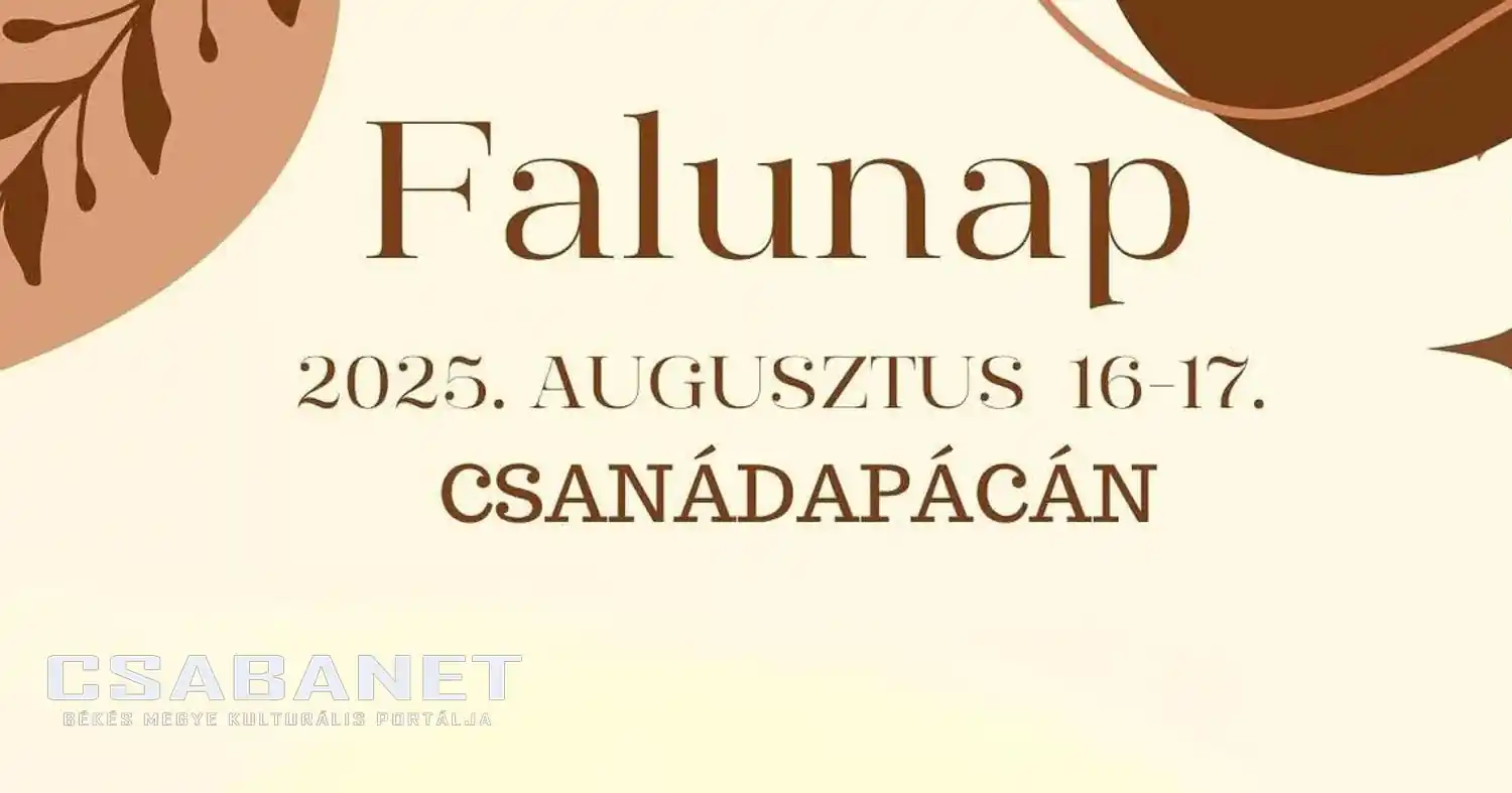 falunap Csanádapácán