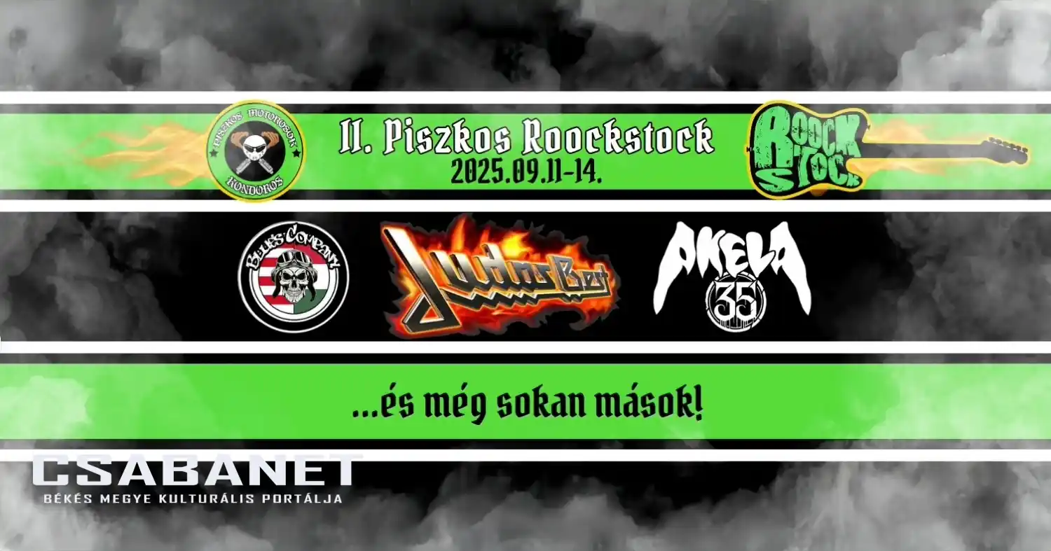 II. Piszkos Roockstock Motoros Találkozó – Kondoros