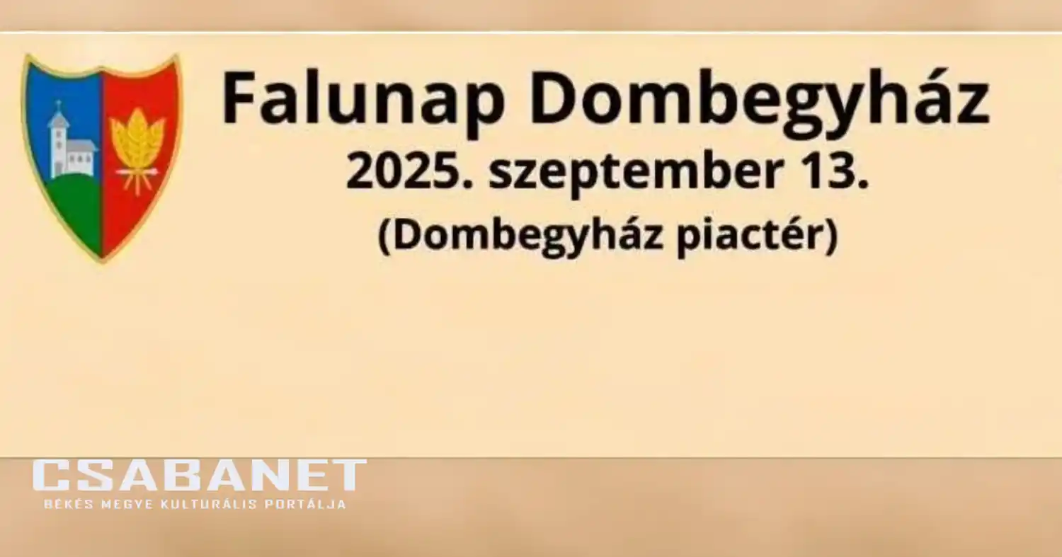 Falunap Dombegyház – 2025. szeptember 13.