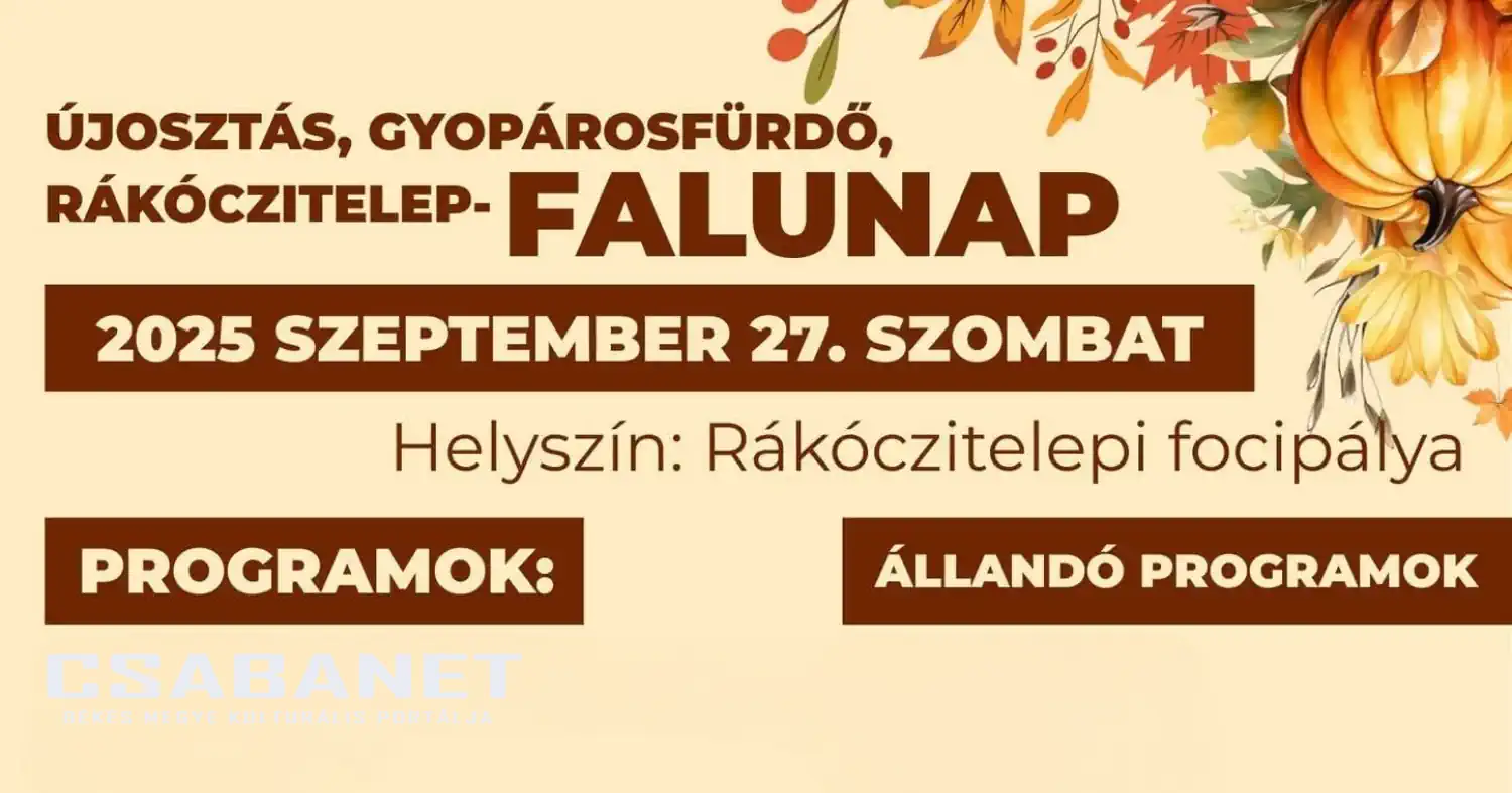 Rákóczitelep Falunap 2025