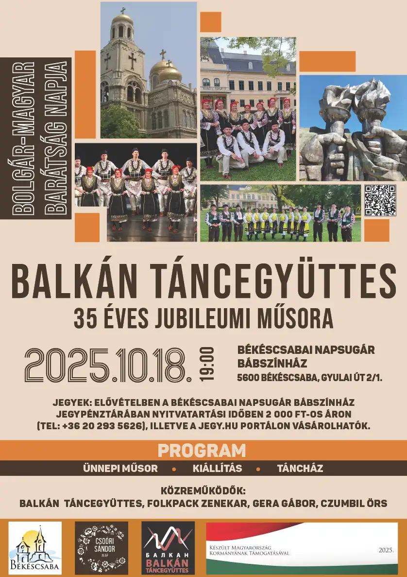 35 éves a Balkán Táncegyüttes - Plakát