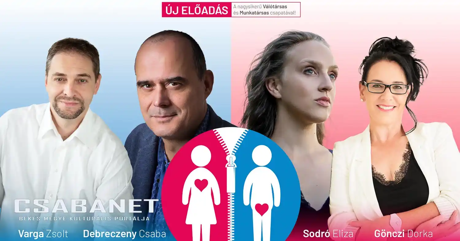 „Úristen, ez rólunk szól!” – Kapcsolati gubancok humorral és felismerésekkel Békésen