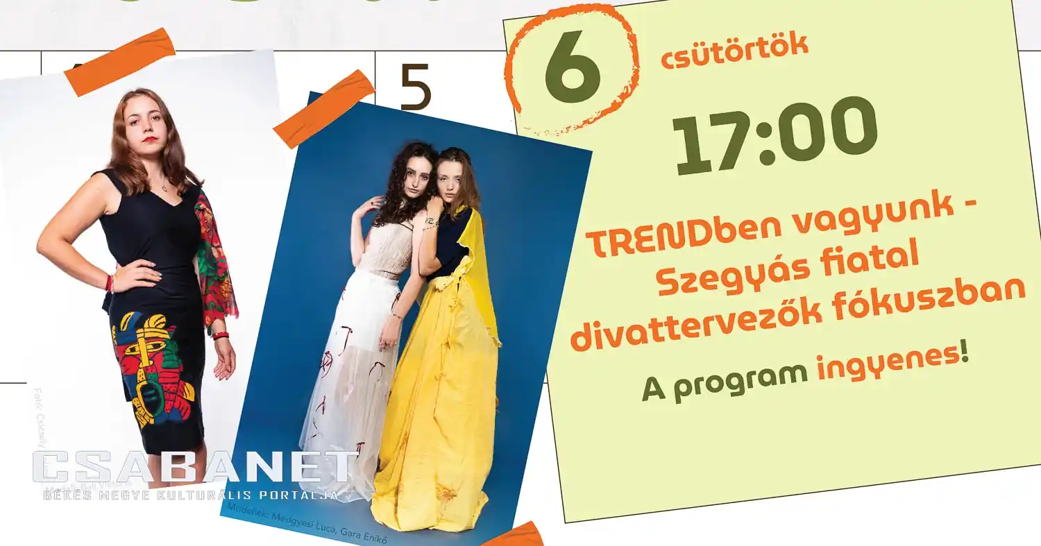 TRENDben vagyunk - fiatal divattervezők fókuszban