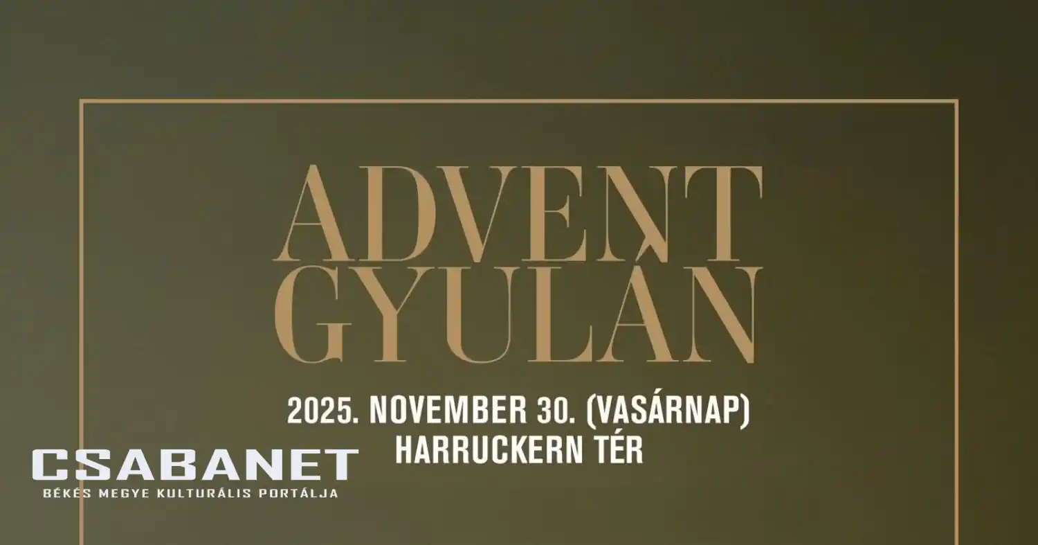 Advent Gyulán 2025– Együtt gyújtják meg az első gyertyát