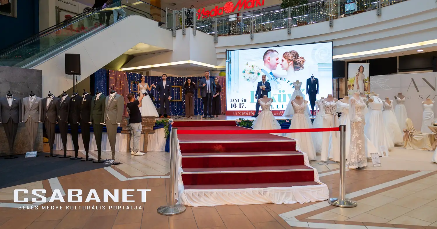 Esküvő Kiállítás a Csaba Centerben - 2026