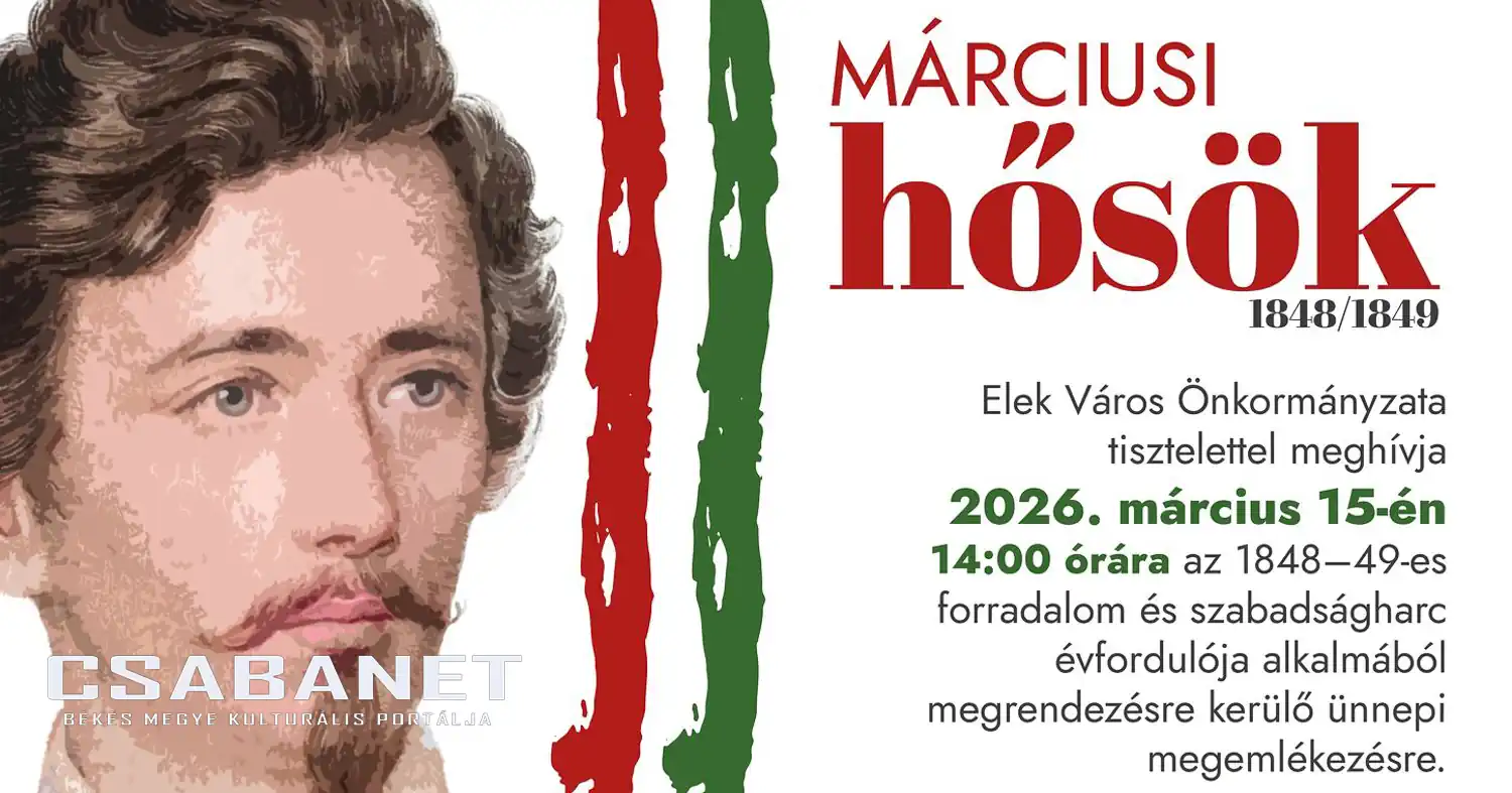 Elek - 2026. március 15.