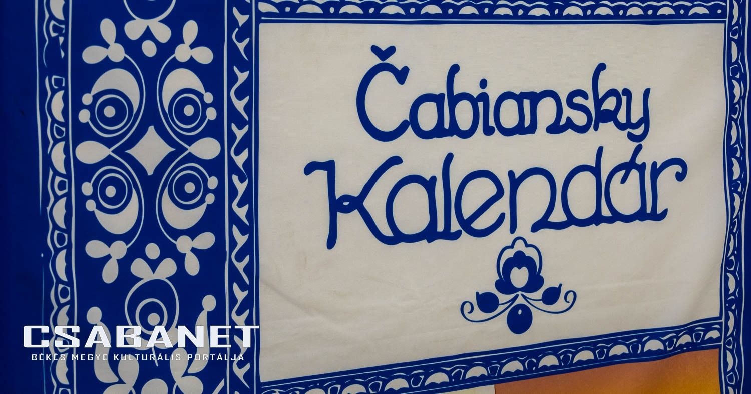 Čabiansky kalendár 2025 bemutató Békéscsabán